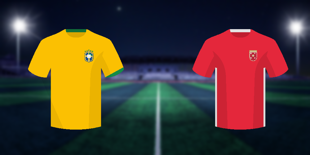 Brasil x Sérvia - Copa do Mundo